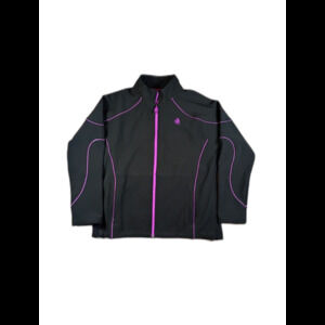Legendary Whitetails Jacket Womens L Black Purple Softshell
